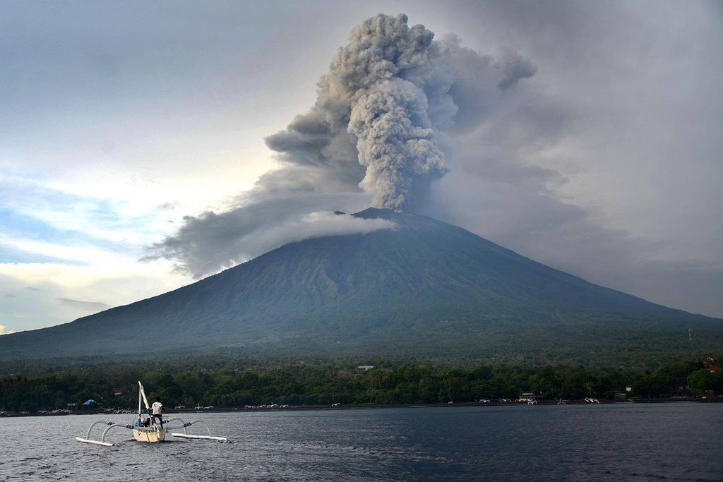 Os aerossóis das erupções vulcânicas podem causar o resfriamento do planeta (Imgem: reprodução)
