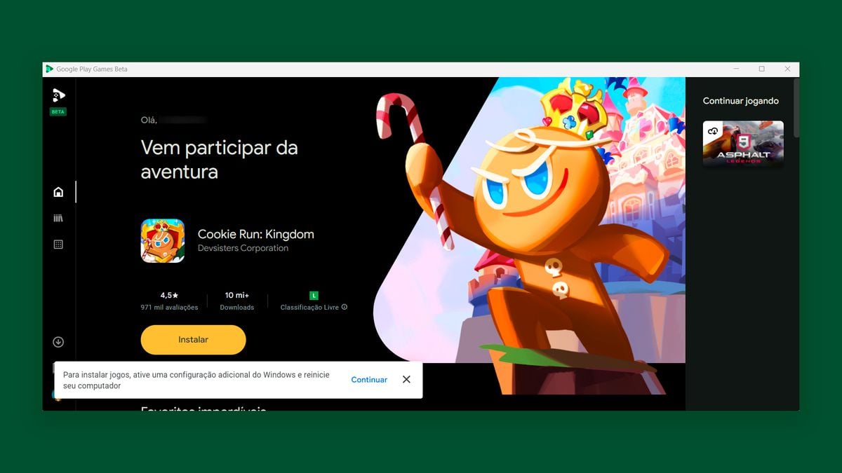 App do Google Play inicia Beta que permite rodar jogos de Android no PC