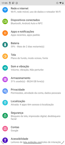 Motorola Edge 20 sistema