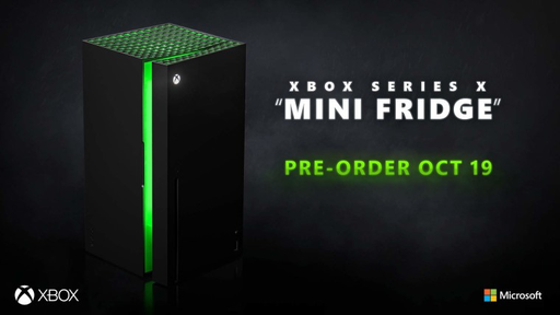 Mini geladeira do Xbox Series X será vendida a partir de dezembro