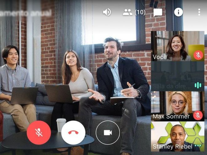O Google Meet é um dos aplicativos de chamada de vídeo mais populares da atualidade (Imagem: Divulgação/Google Meet)