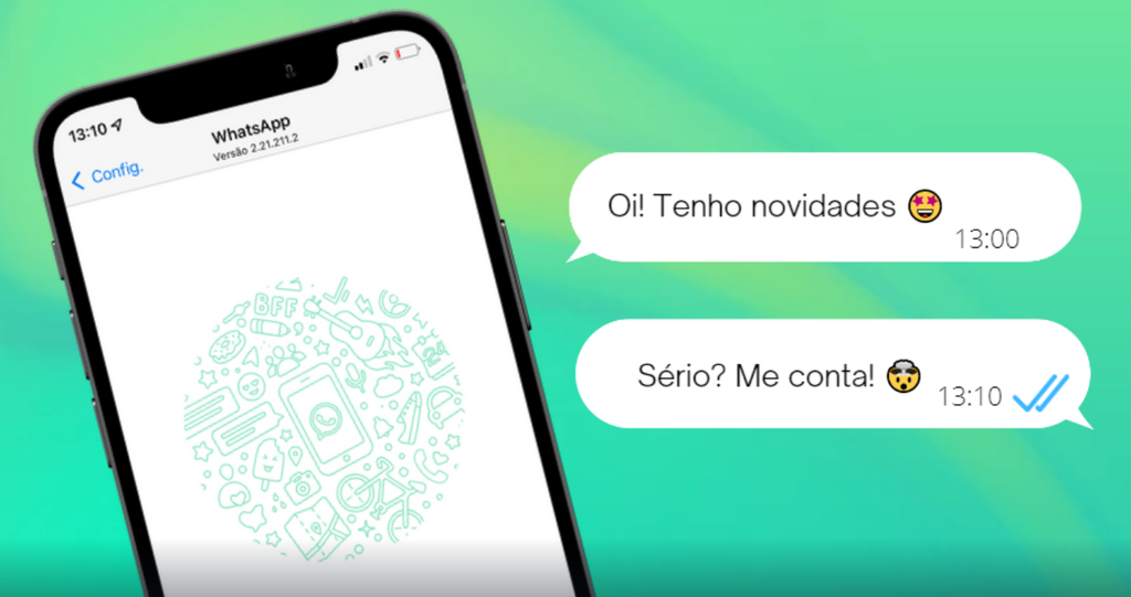 Todas as novidades do WhatsApp chegam primeiro na versão Beta do aplicativo (Imagem: Canaltech/Felipe Freitas)