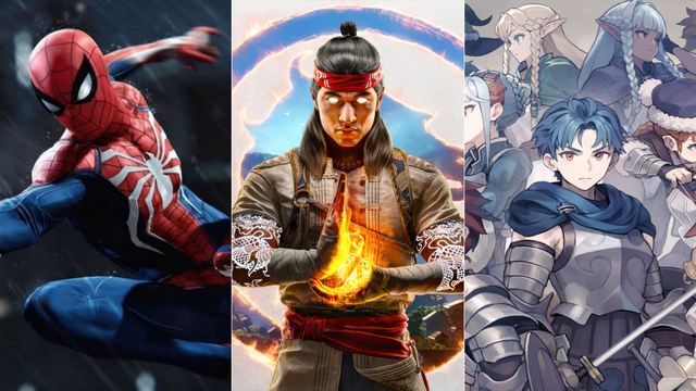 (Reprodução/Sony, Warner Bros. Games, SEGA)