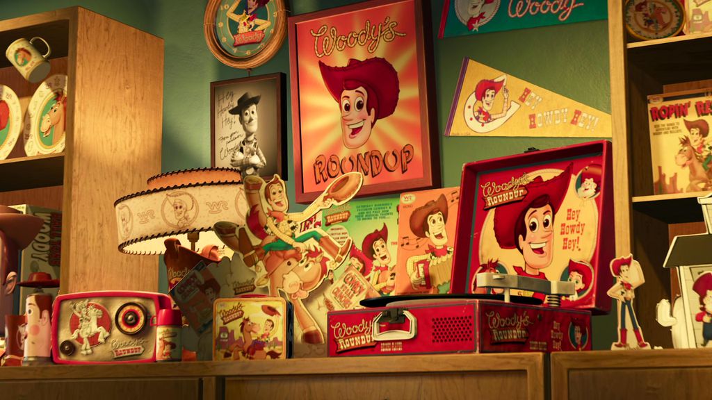 A enorme coleção de Al do programa Woody's Roundup (Imagem: Reprodução / Animation Screencaps)