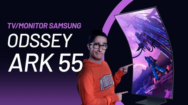 Samsung Odyssey Ark: um monitor gigante que ninguém vai comprar [Análise/Review]
