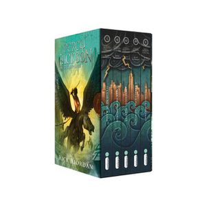 Box de Livros Percy Jackson e Os Olimpianos - capa nova
