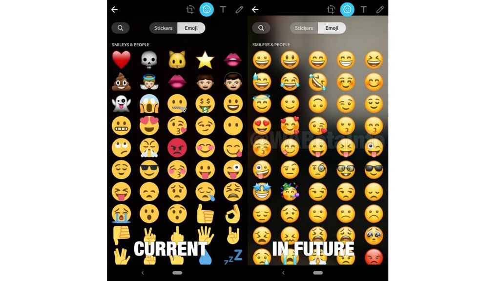 WhatsApp terá novos emojis para atualização de status