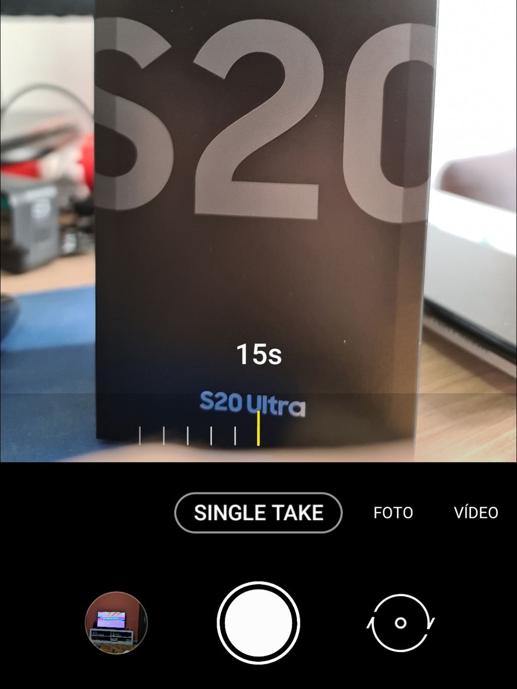 Single Take oferece mais opções na One UI 2.5 (Imagem: Felipe Junqueira/Captura de tela)