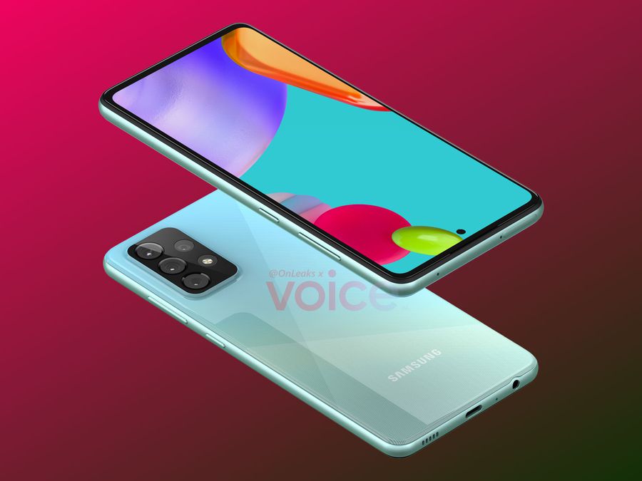 Galaxy A52 5G e A72 têm imagens reveladas em página oficial da