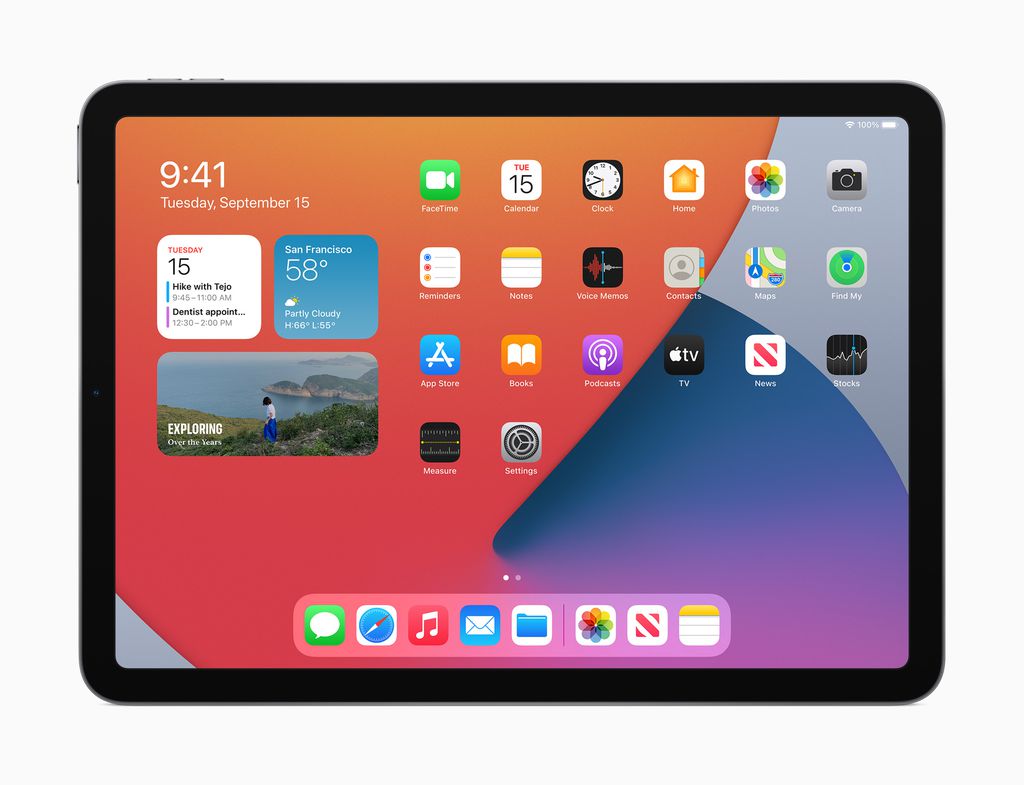 iPadOS 14 já está disponível para os iPad compatíveis da empresa (Foto: Divulgação/Apple)