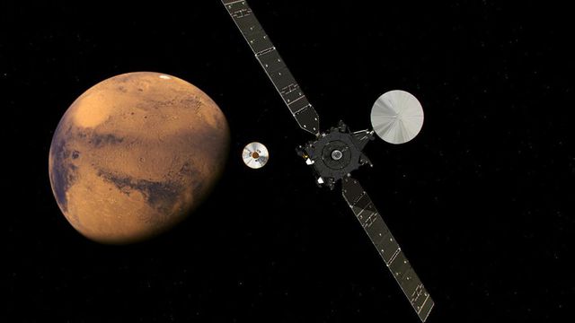 Agência Espacial Europeia perde contato com sonda enviada a Marte