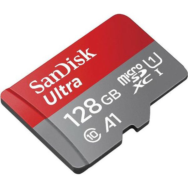 Sandisk Ultra 128GB Micro 100mb/s A1 Lacrado + Adptador
