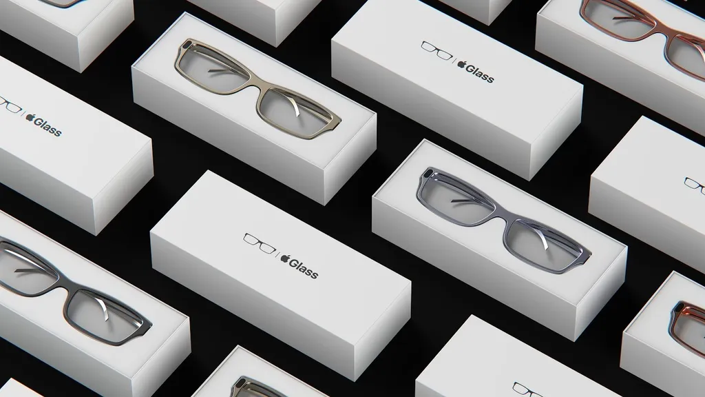 Apple também desenvolve óculos de realidade aumentada com design tradicional (Imagem: Reprodução/EverythingApplePro)