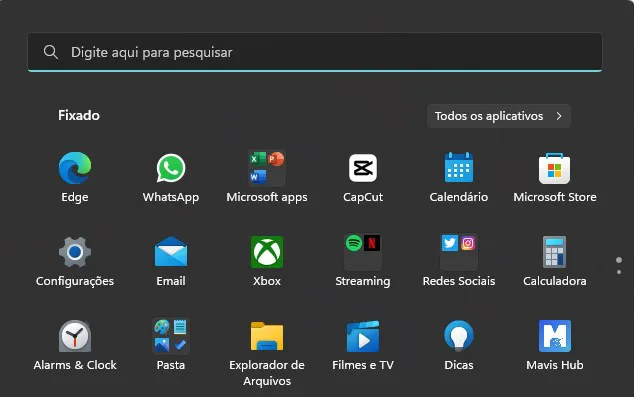 As pastas de aplicativos são configuradas pelo usuário e reúnem vários apps (Imagem: Alveni Lisboa/Canaltech)