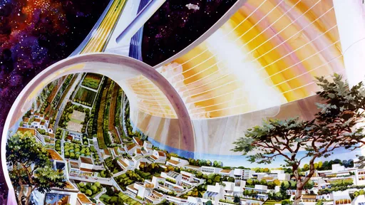 Veja como a NASA imaginava colônias espaciais em incríveis ilustrações de 1975