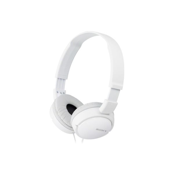 Fone de Ouvido Sony Headphone MDR-ZX110 Branco - Dobravel [NO BOLETO]