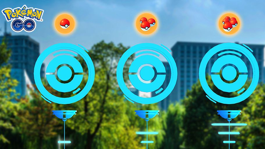 Como funcionam as Vitrines de Poképaradas em Pokémon GO?