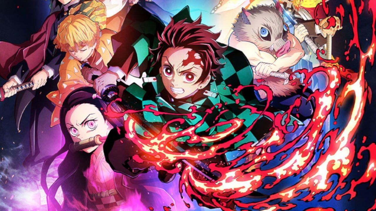 Tanjiro, Zenitsu e Inosuke (Kimetsu no Yaiba) - Caçadores De Oni