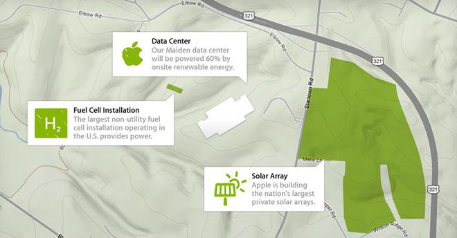 Apple data centers sustentáveis Apple data centers sustentáveis