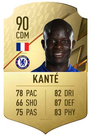 Card de jogador FIFA 22