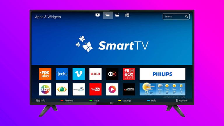 Como baixar aplicativo na TV Philips