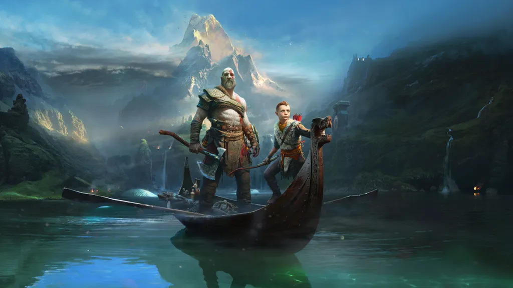 God of War mostra um Kratos diferente e inicia outra mitologia — não à toa, é um jogo não numerado (Foto: Divulgação/Sony Interactive Entertainment)