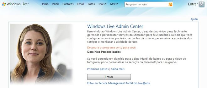 Windows Live Domains