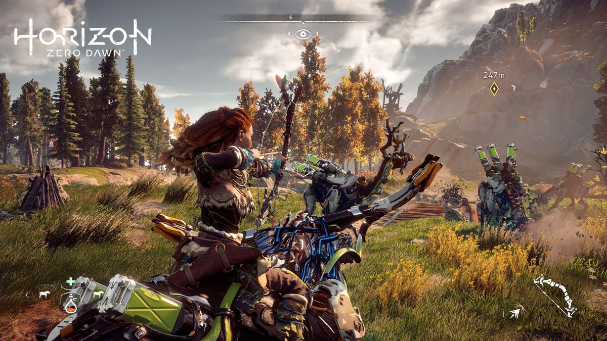 Horizon Zero Dawn em números