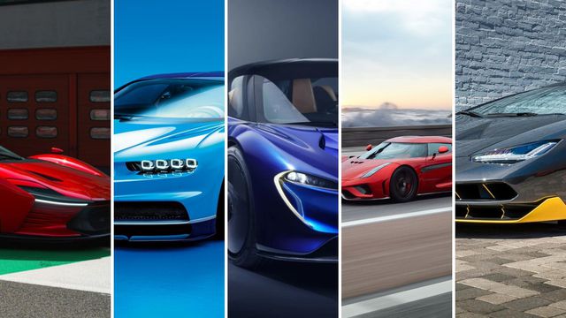 Ferrari//Bugatti/Koenigsegg/McLaren/Lamborghini