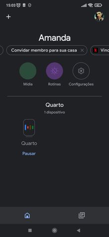 Screenshot Google Home 3