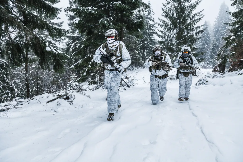 Pílula do calor poderá manter pessoas aquecidadas no frio congelante, como soldados (Imagem: Getmilitaryphotos/Envato)