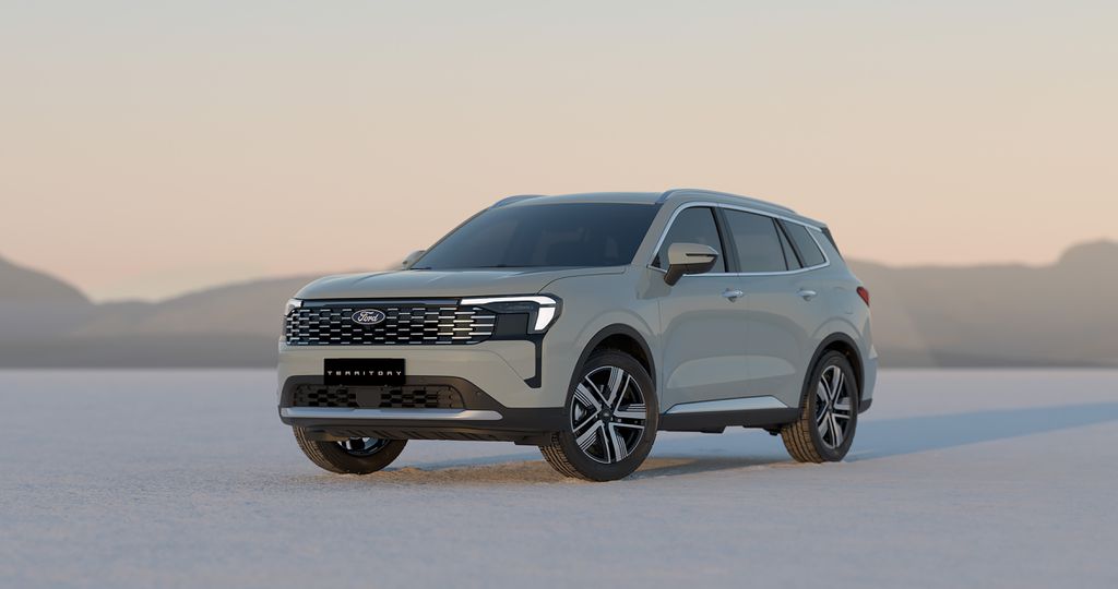 Ford Territory visto de frente