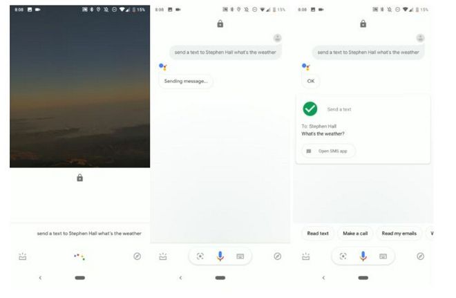 Google Assistente permite que usuários enviem mensagens com celular bloqueado