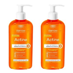 PIX | Darrow Actine Vitamina C Kit com 2 unidades - Gel de Limpeza Kit