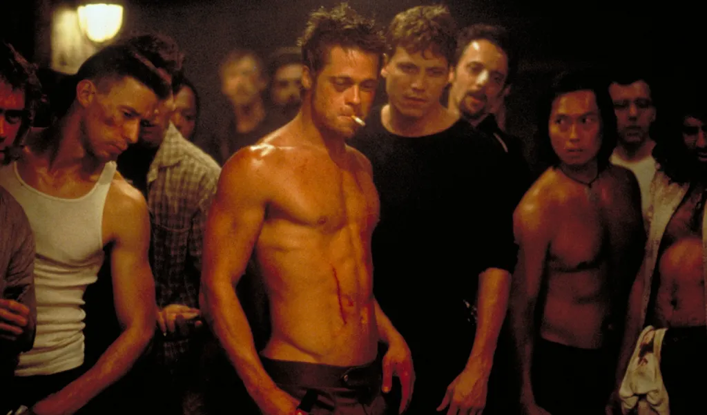 O Clube da Luta é estrelado por Brad Pitt (Imagem:Reprodução/20th Century Fox)