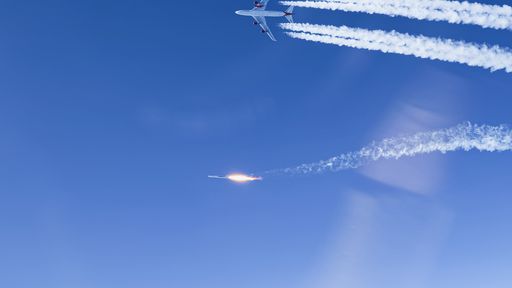 Virgin Orbit envia dez satélites à órbita com foguete lançado por avião