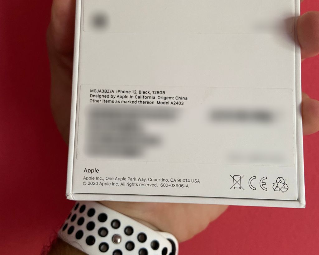 Identifique o número IMEI do seu iPhone pela caixa de embalagem original do produto. (Lucas Wetten/Canaltech)