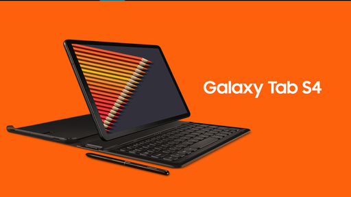 Samsung Tab S4 chega com conexão de teclado e telas de computador