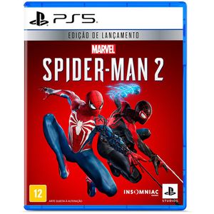 [PRÉ-VENDA] Jogo Marvel's Spider-Man 2: PS5, Edição de Lançamento [CUPOM + LEIA A DESCRIÇÃO]