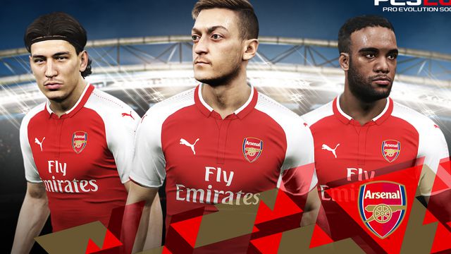 Konami fecha parceria com Arsenal para PES 2018