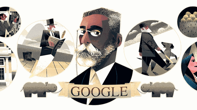 Google celebra o 178º aniversário de Machado de Assis
