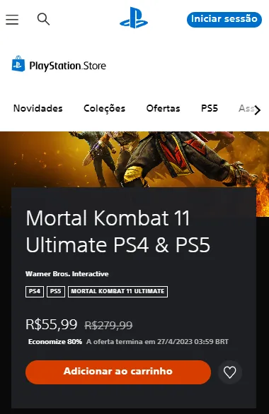 Mortal Kombat 11 Ultimate PS4 & PS5