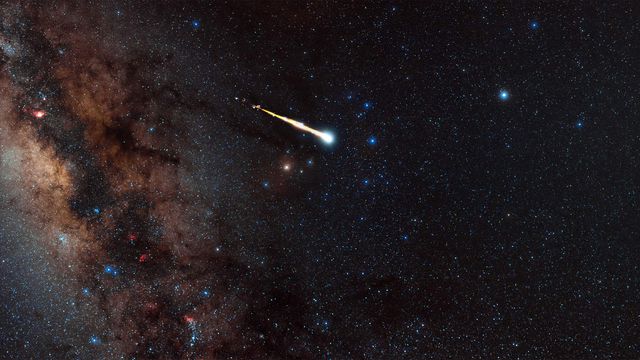 Objeto detectado por astrônomo amador pode ser mais um visitante interestelar