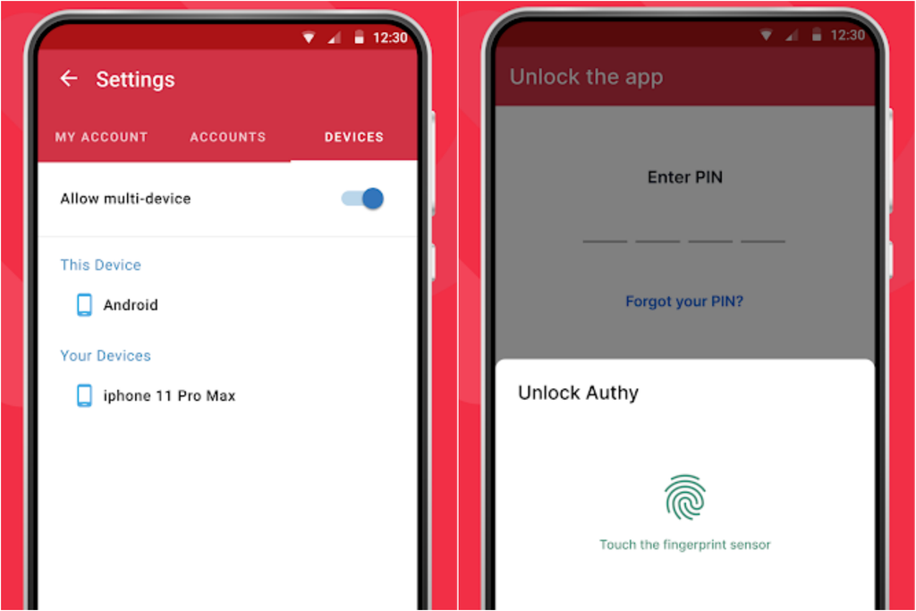 Authy é um serviço de autenticação de dois fatores disponível para Android e iOS (Imagem: Divulgação/Authy)