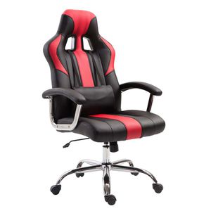 Cadeira Gamer Jaguar Preta e Vermelha [cupom]