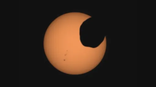 Rover Perseverance registra eclipse solar em Marte; confira o vídeo!