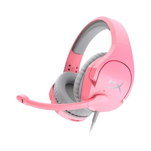 Headset Gamer HyperX Cloud Stinger pink, Drivers 50mm, Microfone com Cancelamento de Ruído - HHSS1X-AX-PK/G