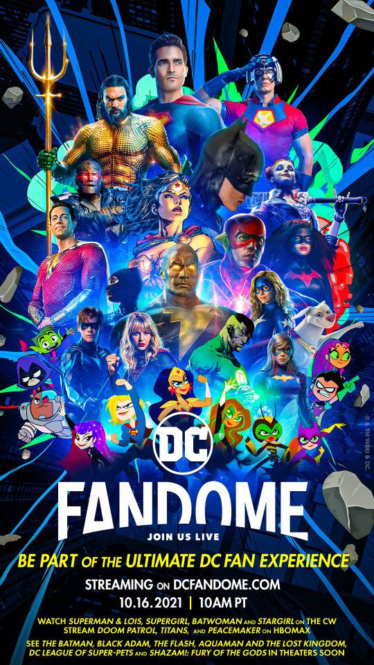 O DC FanDome acontecerá no dia 16 de outubro (Imagem: Reprodução/DC Comics)