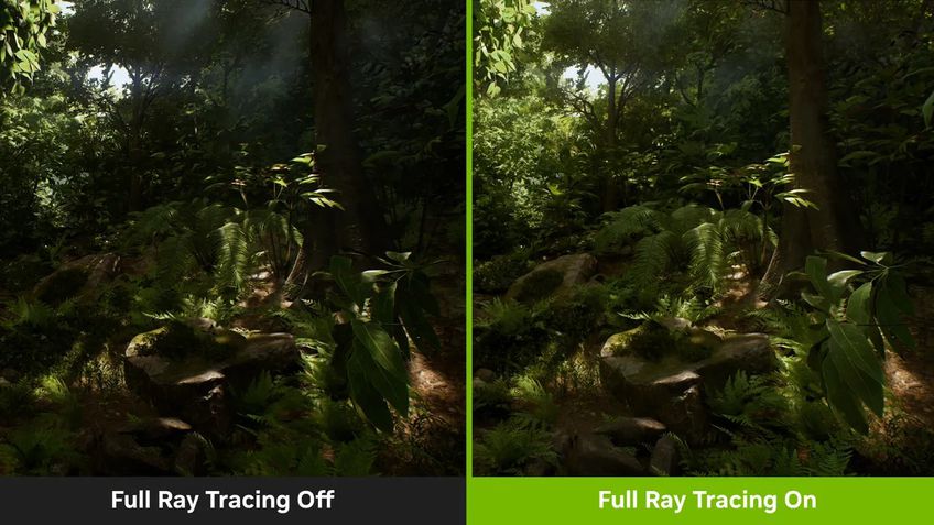 Indiana Jones e o Grande Círculo com Ray Tracing