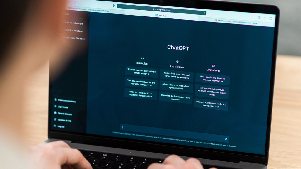 ChatGPT no computador
